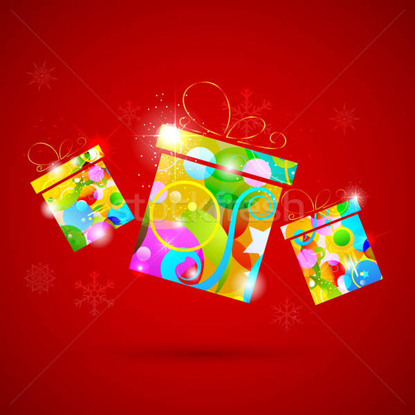 Colorful Gift Stock photo © vectomart