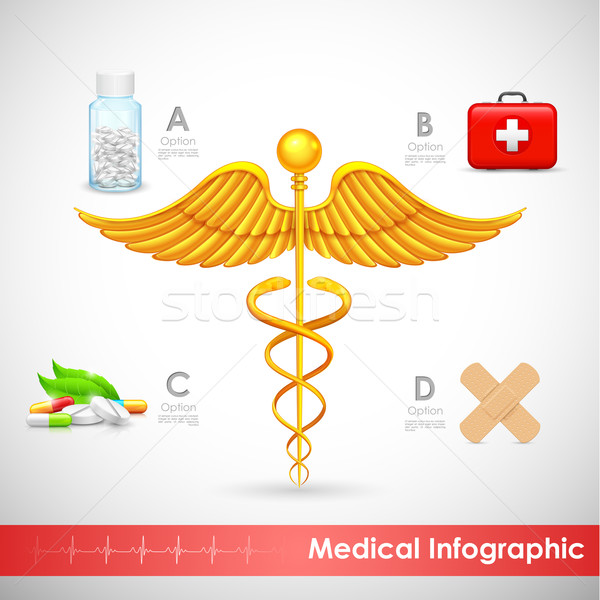 Healthcare and Medical Infographics Stock photo © vectomart