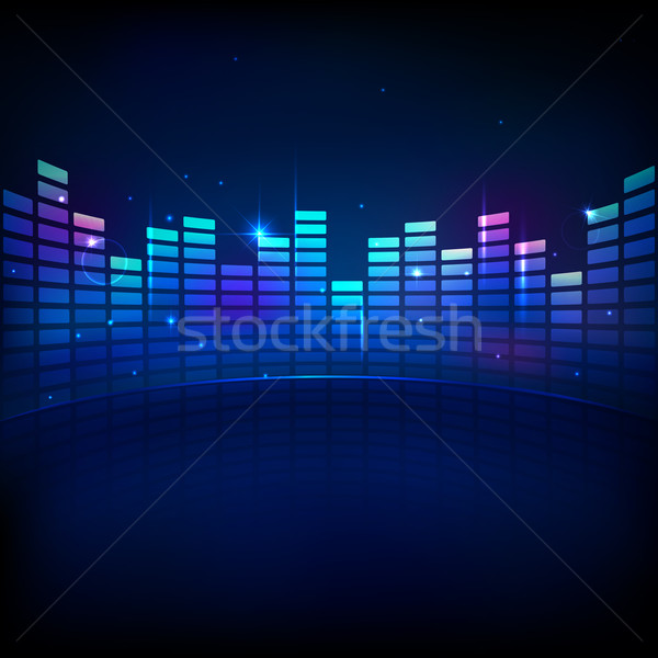 Music Equaliser Stock photo © vectomart