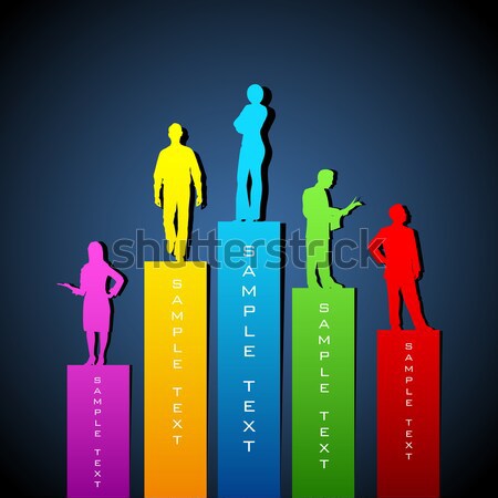 Growing Organisation Stock photo © vectomart
