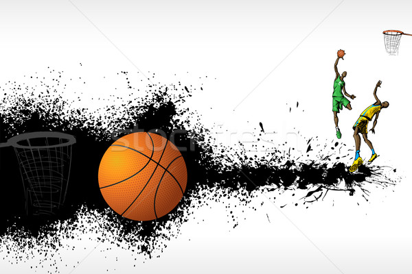 Basketball Match Stock photo © vectomart