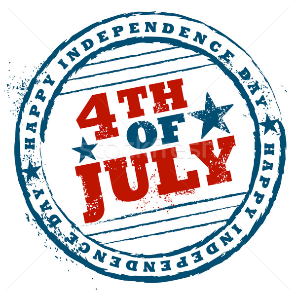 Fourth of July background for Happy Independence Day  America Stock photo © vectomart