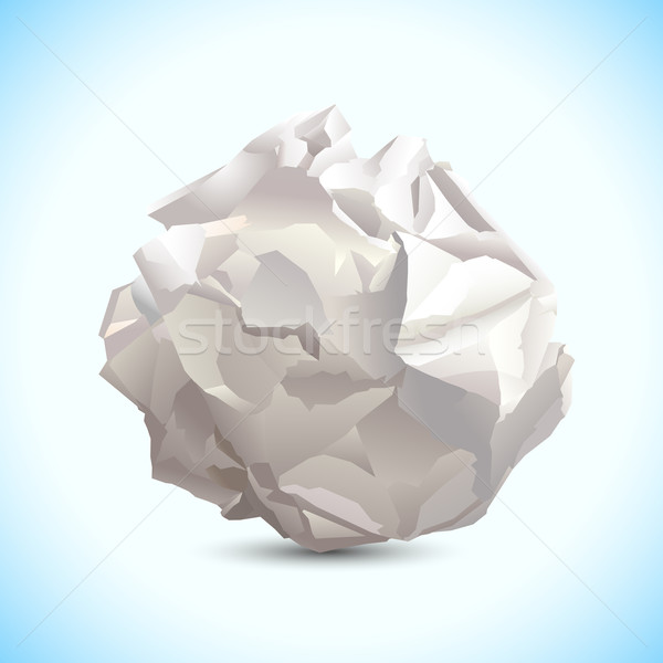 Crumbled Paper Stock photo © vectomart