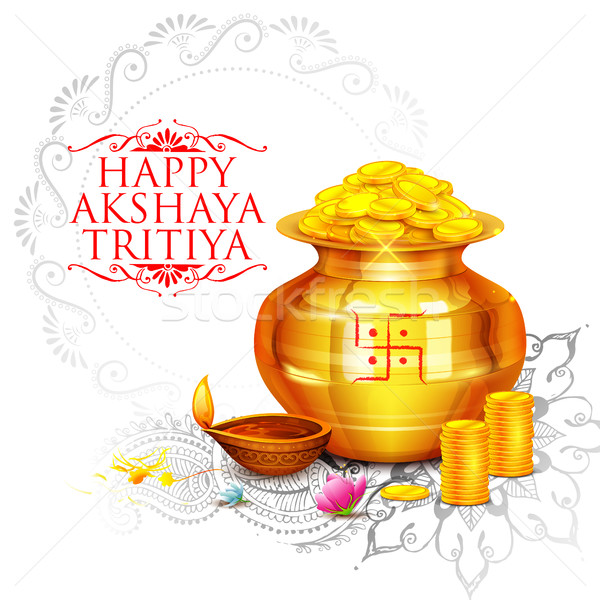 Akshay Tritiya celebration Stock photo © vectomart