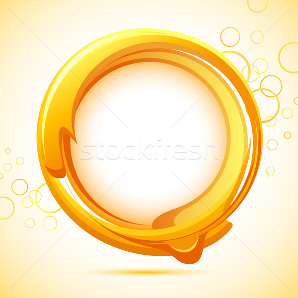 Circle on Abstracl Background Stock photo © vectomart