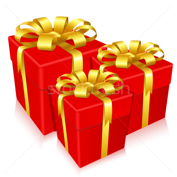 Gift Box Stock photo © vectomart