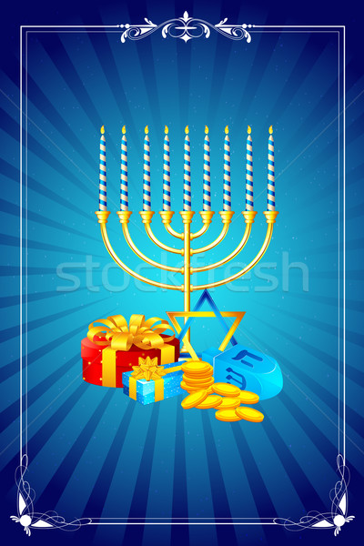 Hanukkah Celebration Stock photo © vectomart
