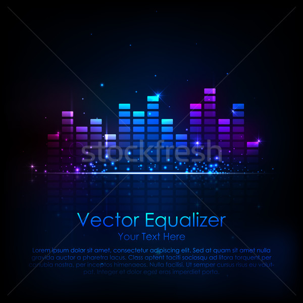 Music Equaliser Stock photo © vectomart