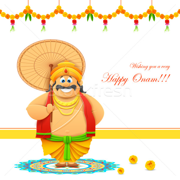 Stock photo: Onam Background