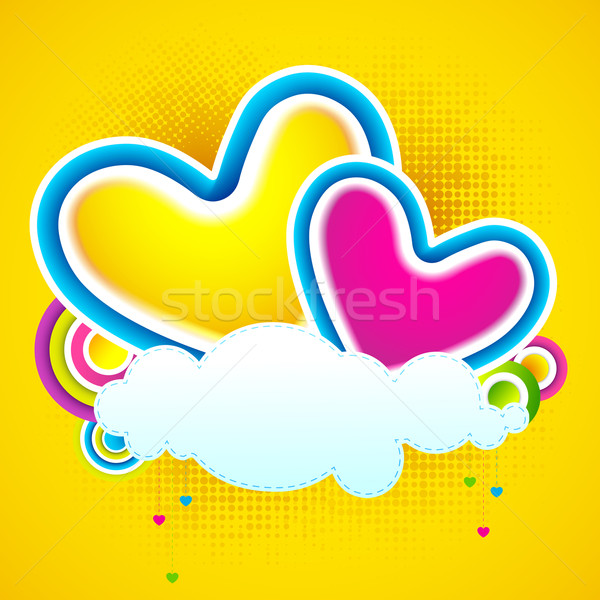 Love Cloud Stock photo © vectomart