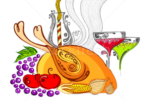 Thanksgiving Stock photo © vectomart