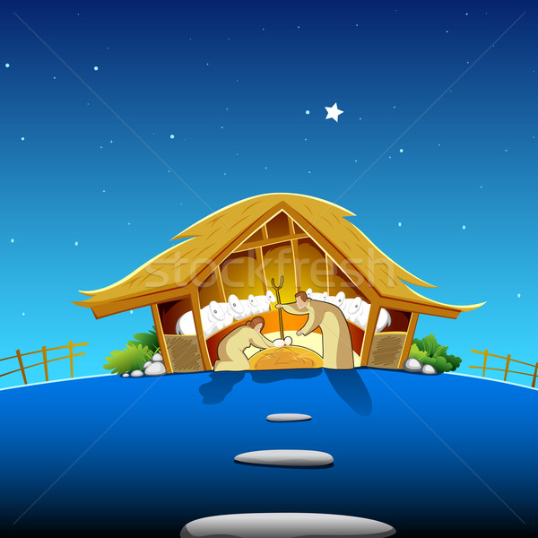 Nativity Scene Stock photo © vectomart