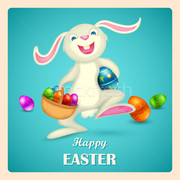 Happy Easter Stock photo © vectomart