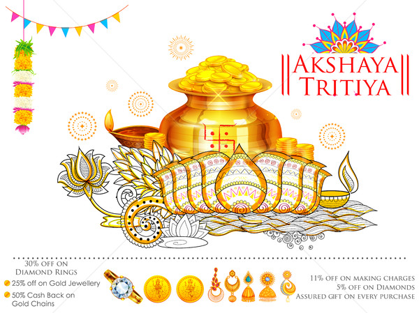 Akshay Tritiya celebration Stock photo © vectomart