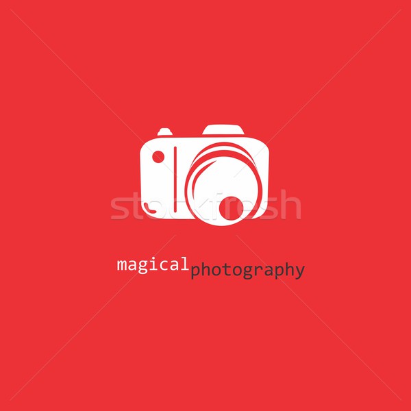 Aparat foto vector grafic artă proiect Imagine de stoc © vector1st