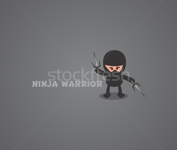 ninja character theme Stock photo © vector1st