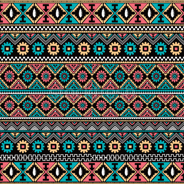 Nativo etnica vettore arte illustrazione Foto d'archivio © vector1st