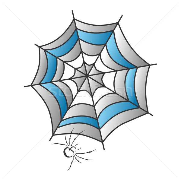 color spiderweb art Stock photo © vector1st