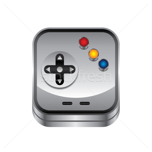 game console button Stock photo © vector1st