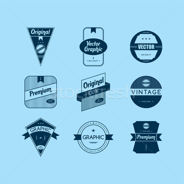 Prime qualité garantir produit étiquette badge [[stock_photo]] © vector1st