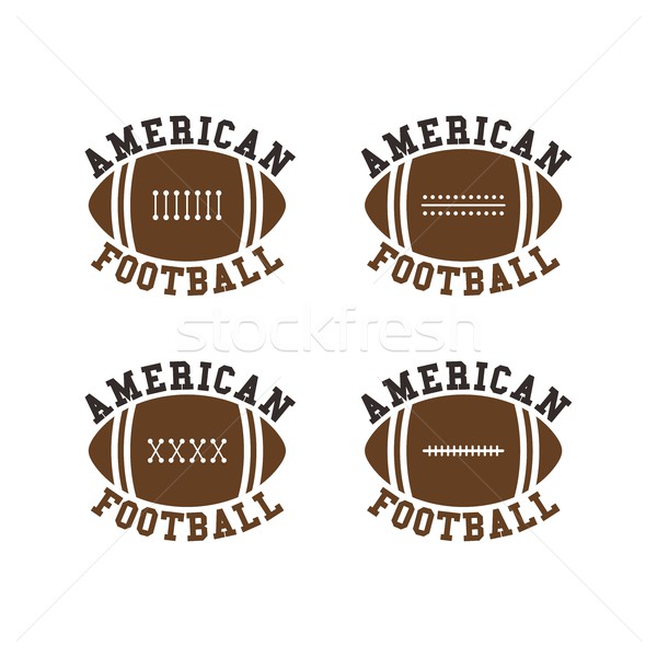 Football vecteur graphique art illustration [[stock_photo]] © vector1st