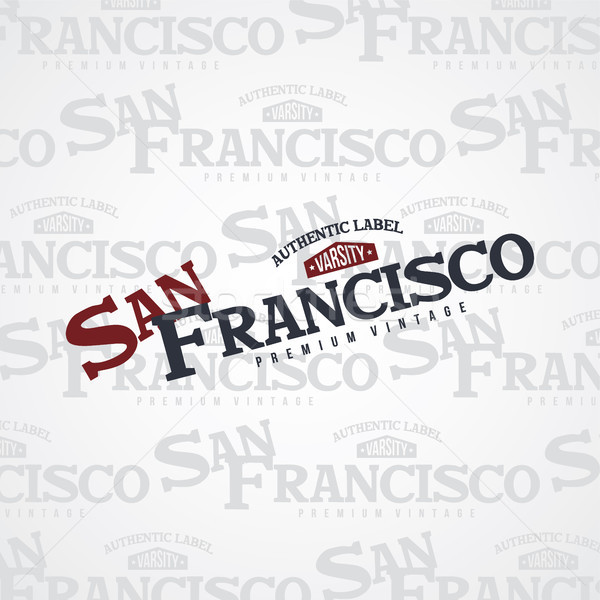 san francisco united states of america Stock photo © vector1st
