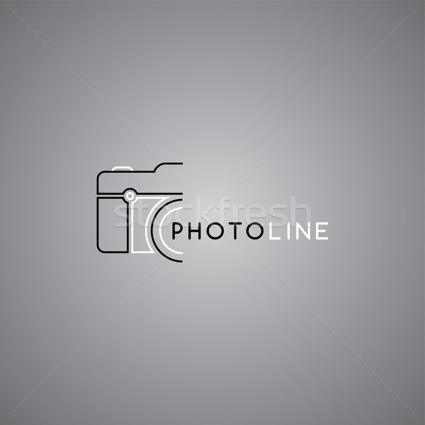 photography logo template theme Stock photo © vector1st