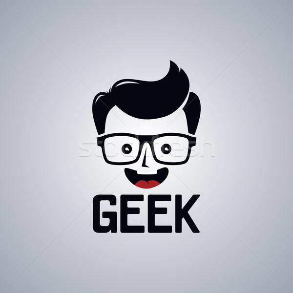 Foto d'archivio: Geek · nerd · ragazzo · scienza · ragazzo