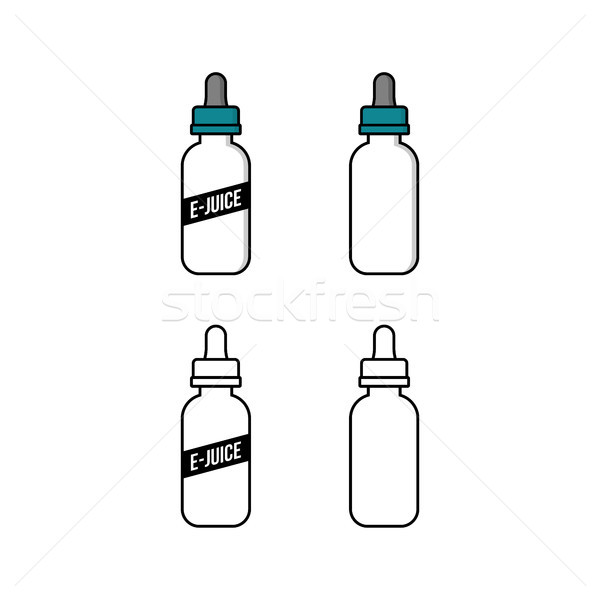 personal vaporizer e-cigarette e-juice liquid Stock photo © vector1st