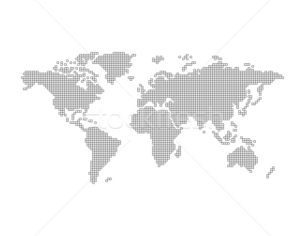 世界地図 ベクトル グラフィック 芸術 デザイン 実例 ストックフォト © vector1st