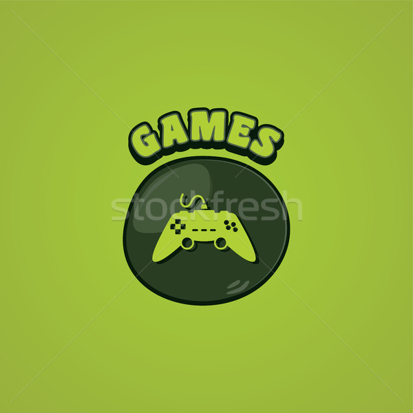 game console joystick Stock photo © vector1st