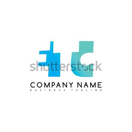 Exclusivo marca empresa plantilla logo Foto stock © vector1st