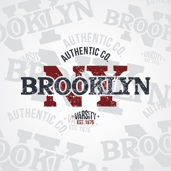 new york varsity theme Stock photo © vector1st