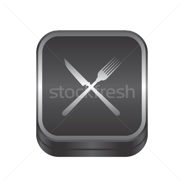 Icon knop vector grafische kunst ontwerp Stockfoto © vector1st