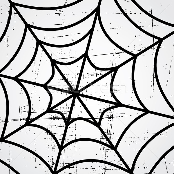 Spinnenweb kunst vector illustratie ontwerp netwerk Stockfoto © vector1st