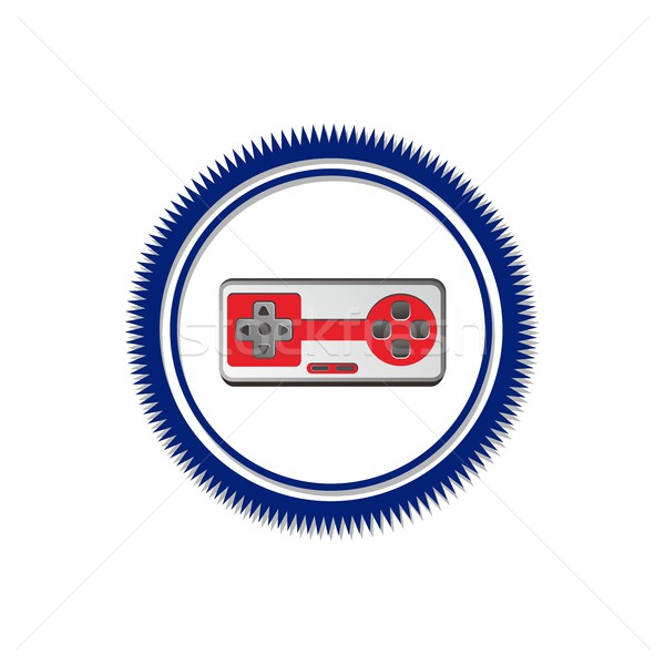 Videojuegos consolar vector arte gráfico ilustración Foto stock © vector1st