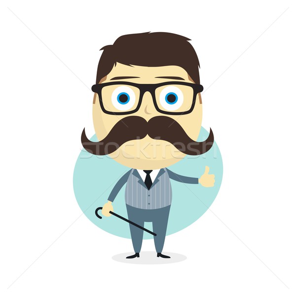 true gentleman Stock photo © vector1st