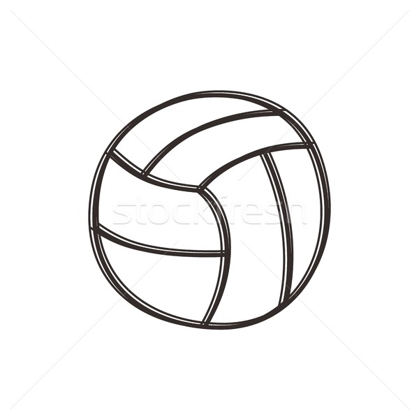 Schets icon kunst illustratie vector Stockfoto © vector1st