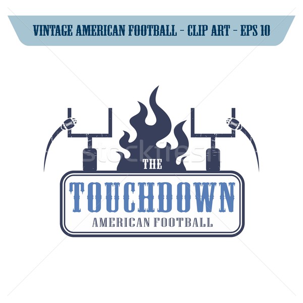 american football icon theme Stock photo © vector1st