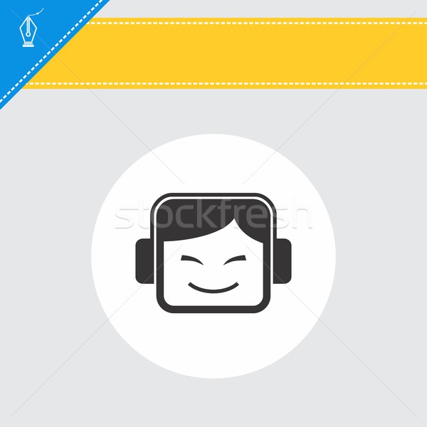 Avatar portrait vecteur graphique art design [[stock_photo]] © vector1st