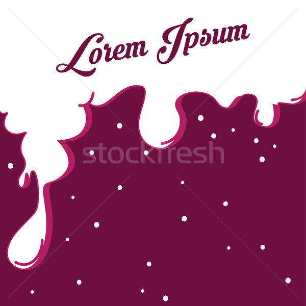 soda water bubble spill Stock photo © vector1st