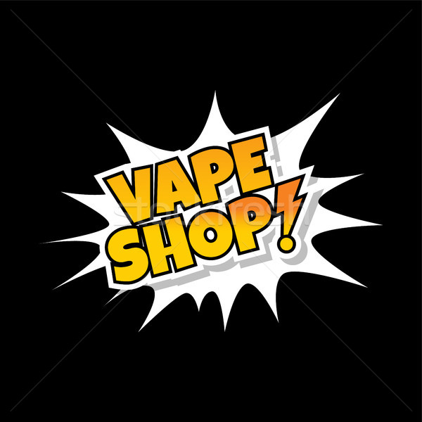 vaporizer electric cigarette vapor mod - vape life Stock photo © vector1st