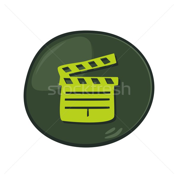 Icono botón vector gráfico arte Foto stock © vector1st