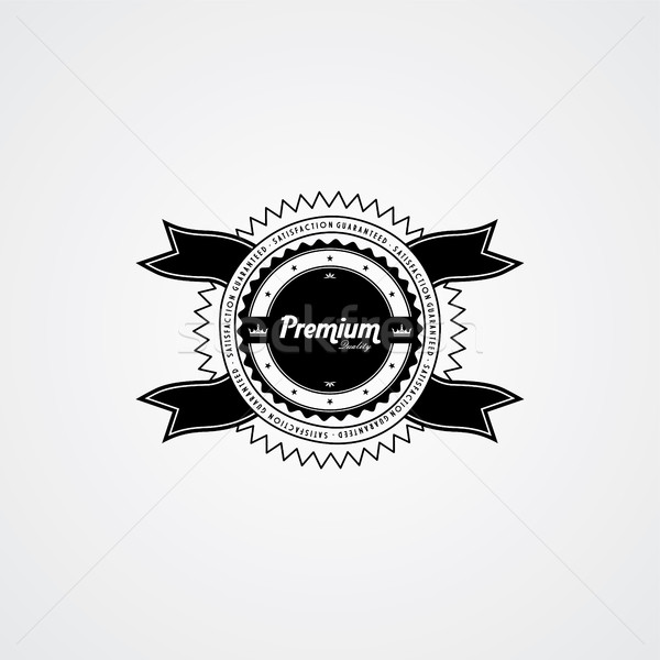 premium quality badge label Stock photo © vector1st