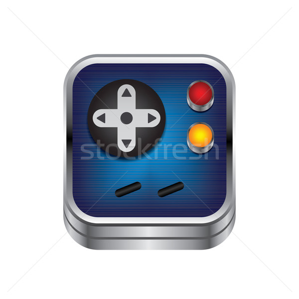 game console button Stock photo © vector1st