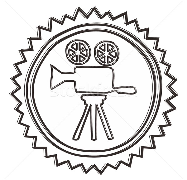 Buton icoană vector grafic artă proiect Imagine de stoc © vector1st