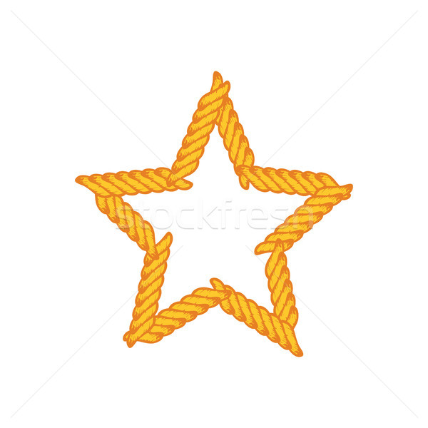 star lasso rope vector Stock photo © vector1st