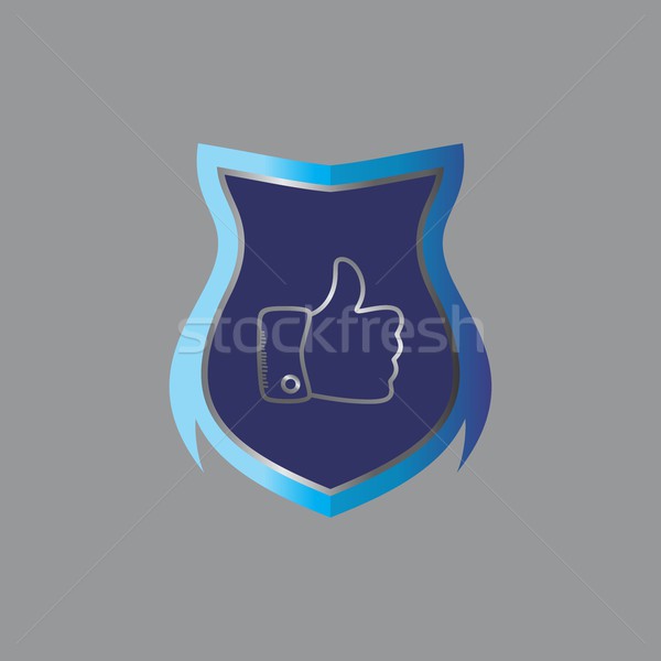 insignia theme shield Stock photo © vector1st