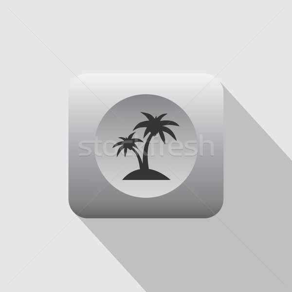 Vacaciones de verano icono signo vector arte ilustración Foto stock © vector1st