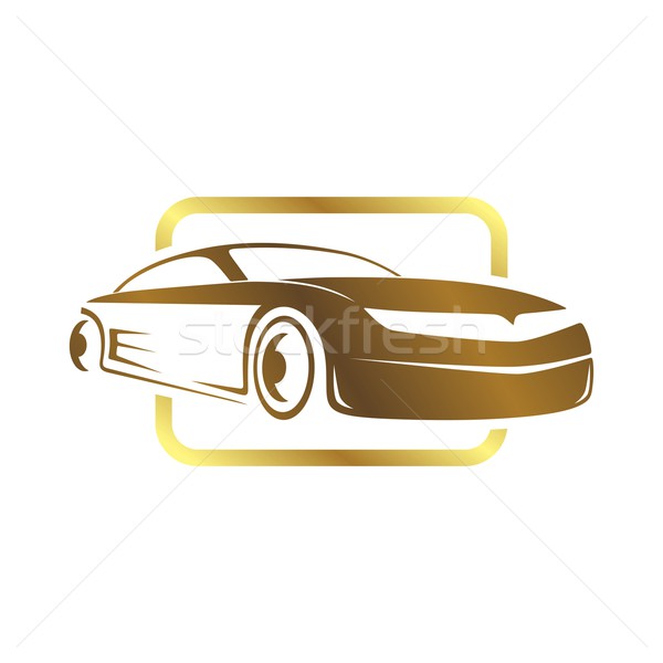 sports car template Stock photo © vector1st